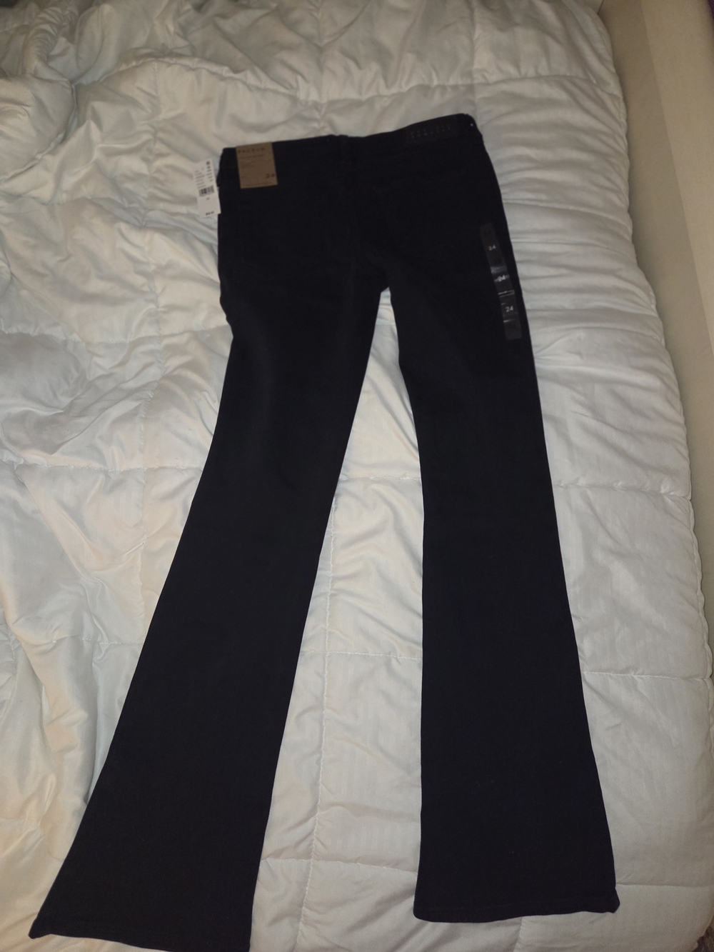 PacSun Women's Black Flare Wide-Leg Jeans